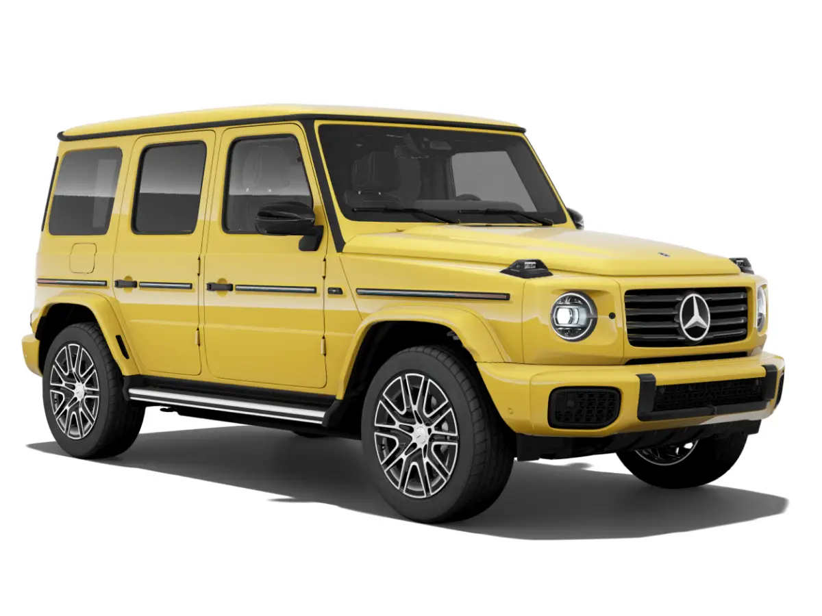 Mercedes-Benz G Class MANUFAKTUR Sun Yellow